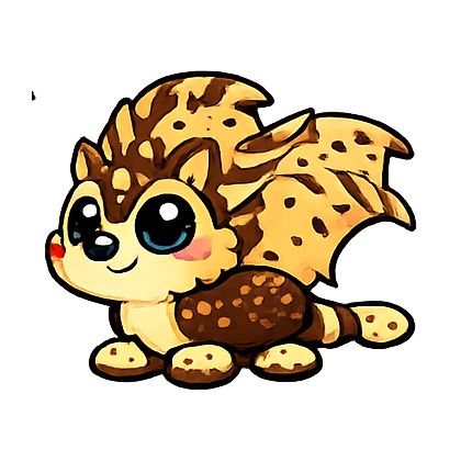 Adopt MeChocolate Chip Bat Dragon-FR