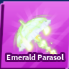 Blade Ball All Server Emerald Parasol