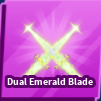 Blade Ball All Server Dual Emerald Blade