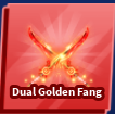 Blade Ball All Server Dual Golden Fang