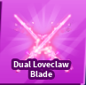 Blade Ball All Server Dual Loveclaw Blade