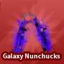Blade Ball Galaxy Nunchucks
