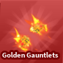 Blade Ball All Server Golden Gauntlets