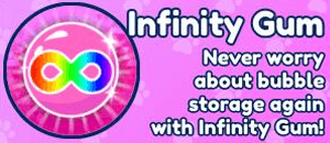Bubble Gum Simulator Infinity Items All Server Infinity Gum