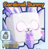 Bubble Gum Simulator Infinity Items All Server Cardinal Bunny (Shiny Legendary)