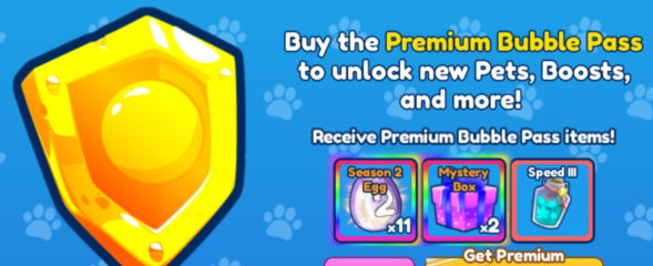 Bubble Gum Simulator Infinity Items All Server Premium Bubble Pass