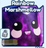 Bubble Gum Simulator Infinity Items All Server Rainbow Marshmellow (Mythic)
