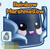 Bubble Gum Simulator Infinity Items All Server Rainbow Marshmellow (Shiny Legendary)