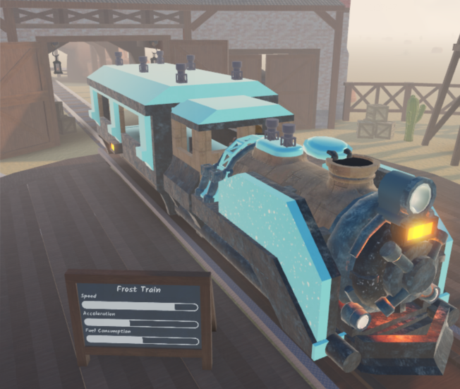 Dead Rails ShopFrost Train