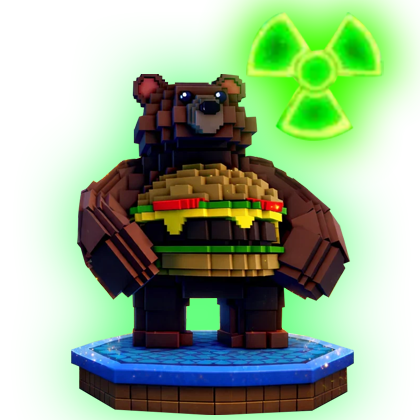 Escape Tsunami For Brainrots ShopRadioactive Burgerini Bearini