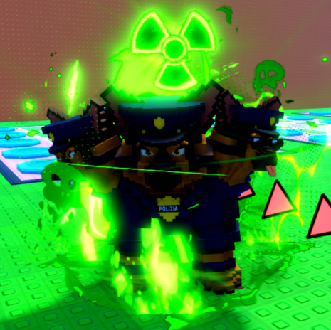 Escape Tsunami For Brainrots ShopRadioactive Polizini Cerbero