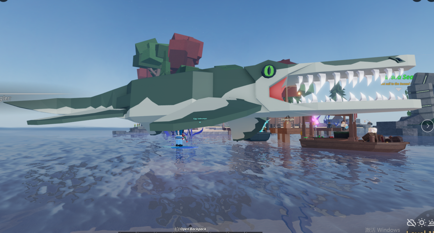 Fisch Mosasaurus