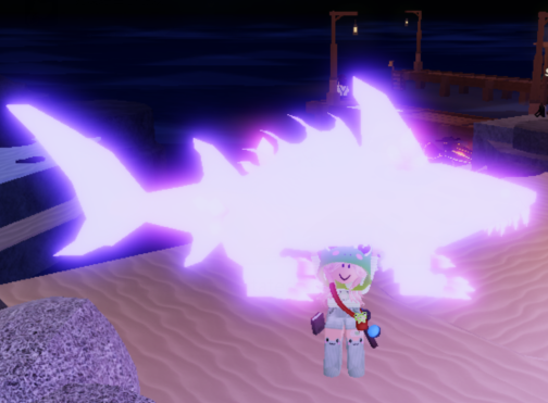 Fisch Sparkling Aurora Mutated Shark