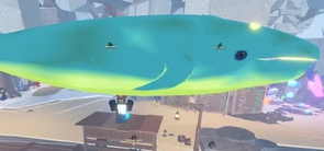 Fisch Sparkling Shiny Blue Whale