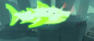 Fisch Sparkling Shiny Mythical Ancient Megalodon