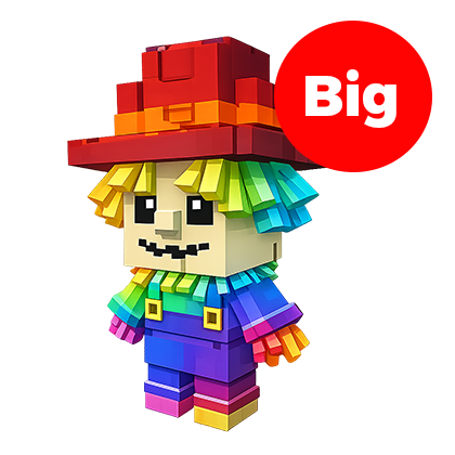 Grow a Garden 2 ShopBig Rainbow Scarecrow