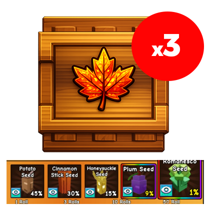 Grow a Garden 2 ShopHarvest Pack*3