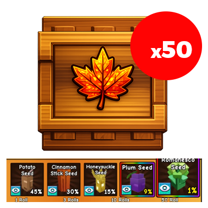 Grow a Garden 2 ShopHarvest Pack*50