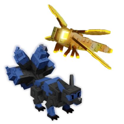 Grow a Garden Items Corrupted Kitsune+ Dragonfly Bundle