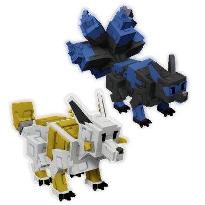 Grow a Garden Items Corrupted Kitsune + Raiju Bundle