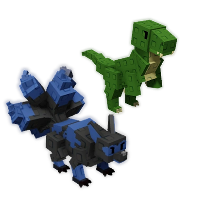Grow a Garden Items Corrupted Kitsune+ T-Rex Bundle