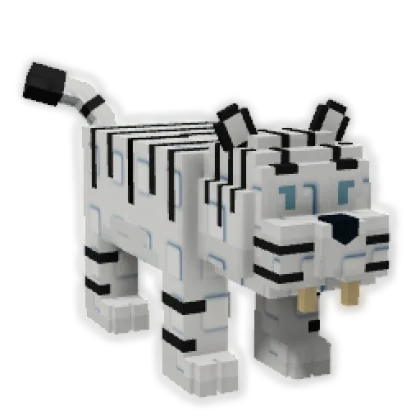 Grow a Garden ItemsMega White Tiger (HUGE) (60-62KG Age 100)