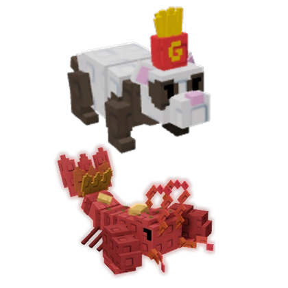 Grow a Garden Items Lobster Thermidor + French Fry Ferret Bundle
