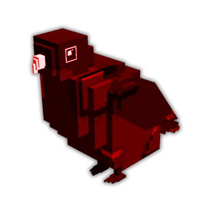 Grow a Garden ItemsNightmare Black Bird (HUGE) (60-62KG Age 100)