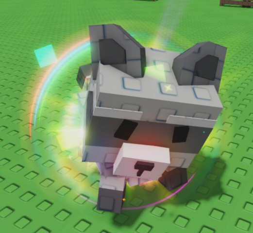 Grow a Garden Items Rainbow Raccoon