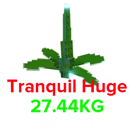 Grow a Garden Items Tranquil Dragonfly (HUGE) (27.44KG Age 100)