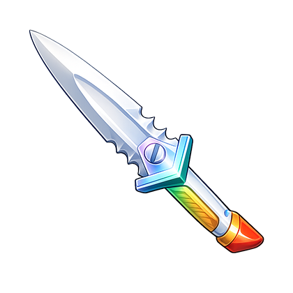 Murder Mystery 2 ItemsChroma Snow Dagger Knife