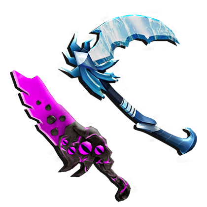 Murder Mystery 2 Items Icewing & Purple Seer Set