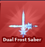 Blade Ball All Server Dual Frost Saber