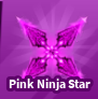 Blade Ball Pink Ninja Star