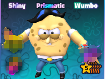 SpongeBob Tower Defense ShopBlackjack SquarePants(Shiny Wumbo 5Stars)