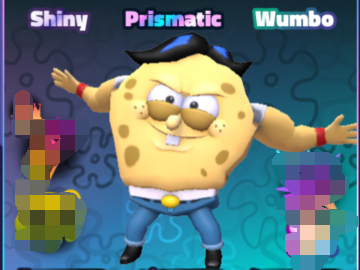 SpongeBob Tower Defense ShopBlackjack SquarePants(Shiny Wumbo)