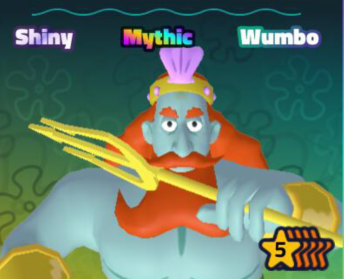 SpongeBob Tower Defense Shop King Neptune (Shiny Wumbo 5Star)