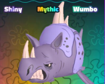 SpongeBob Tower Defense Shop Sea Rhino (Shiny Wumbo)