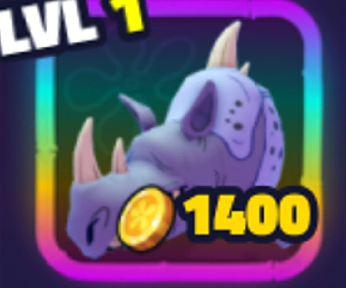 SpongeBob Tower Defense Shop Sea Rhino