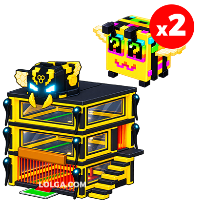 Steal a Brainrot ShopBee Emperor Base+2 Premium Bee Blocks