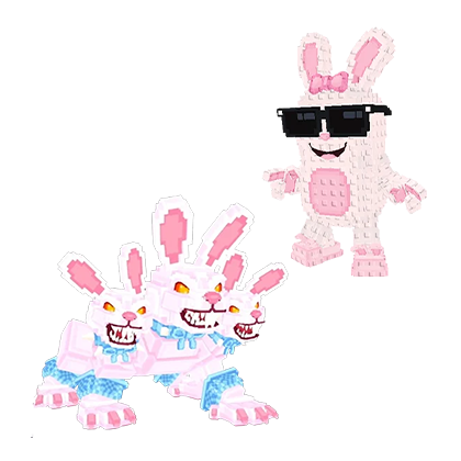 Steal a Brainrot ShopBoppin Bunny + Hydra Bunny Bundle