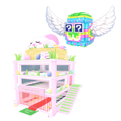Steal a Brainrot ShopBunny Basket Base+1 Premium Egg Lucky Block
