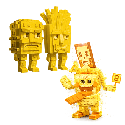 Steal a Brainrot ShopGold Burguro And Fryuro + Gold La Secret Combinasion Bundle