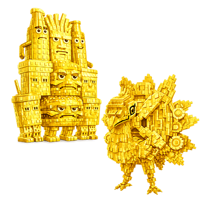 Steal a Brainrot ShopGold La Food Combinasion + Gold Ventoliero Pavonero Bundle