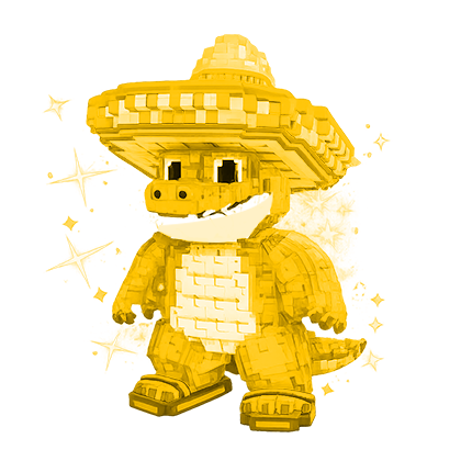 Steal a Brainrot ShopGold Tacorillo Crocodillo