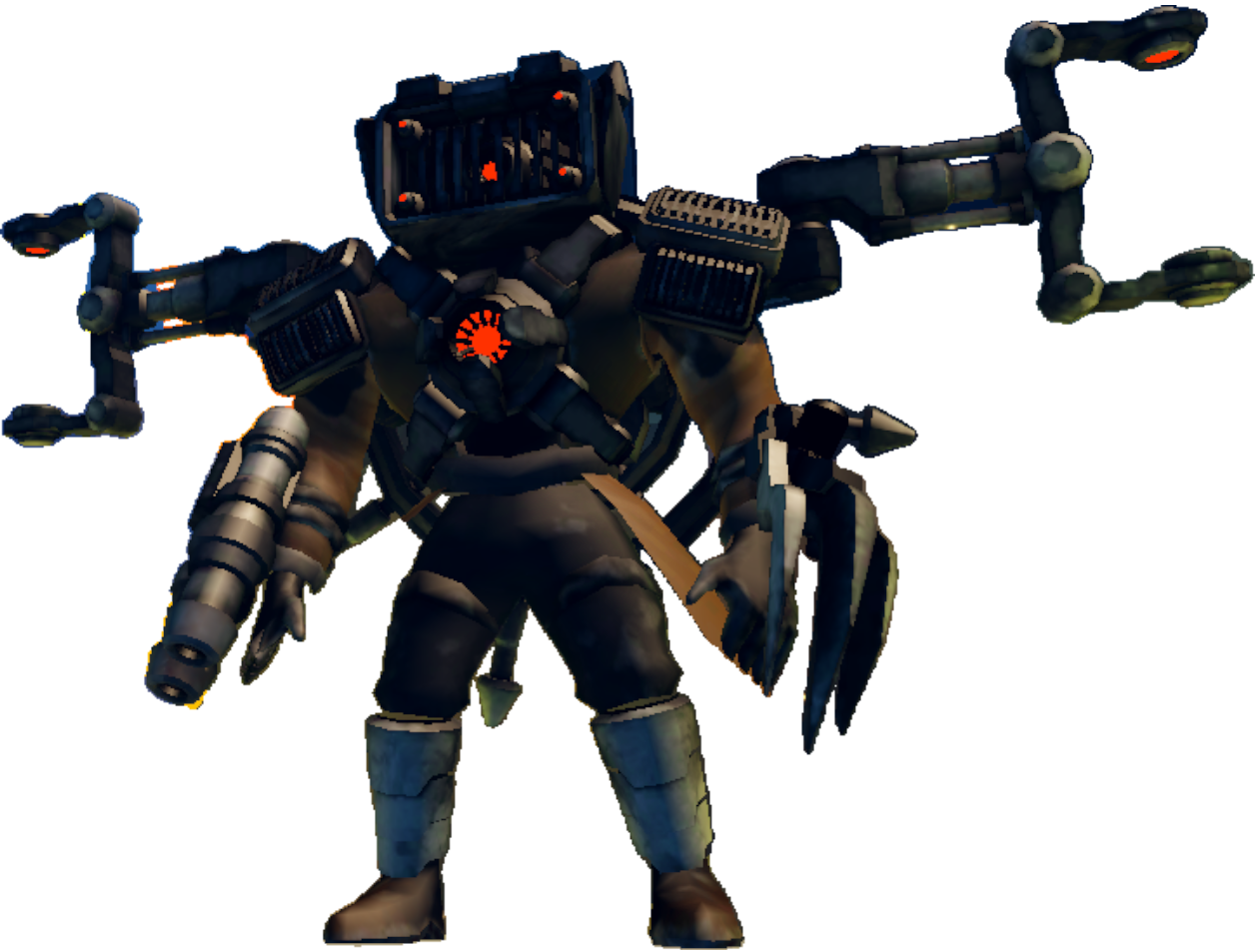 Toilet Tower Defense Titan Abomination