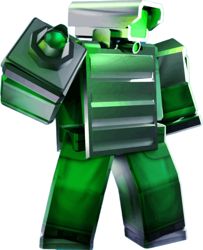 Toilet Tower DefenseGreen Laser Cameraman